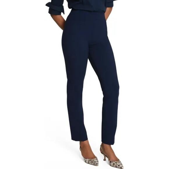 SPANX Women's Small Navy Spanx The Perfect Pant Back Seam Skinny Pants - Picture 3 of 6